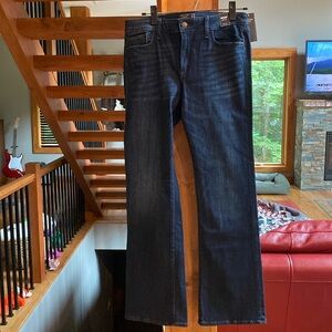 NWT Abercrombie & Fitch Harper Low Rise Skinny Bootcut Denim Jeans size 10S